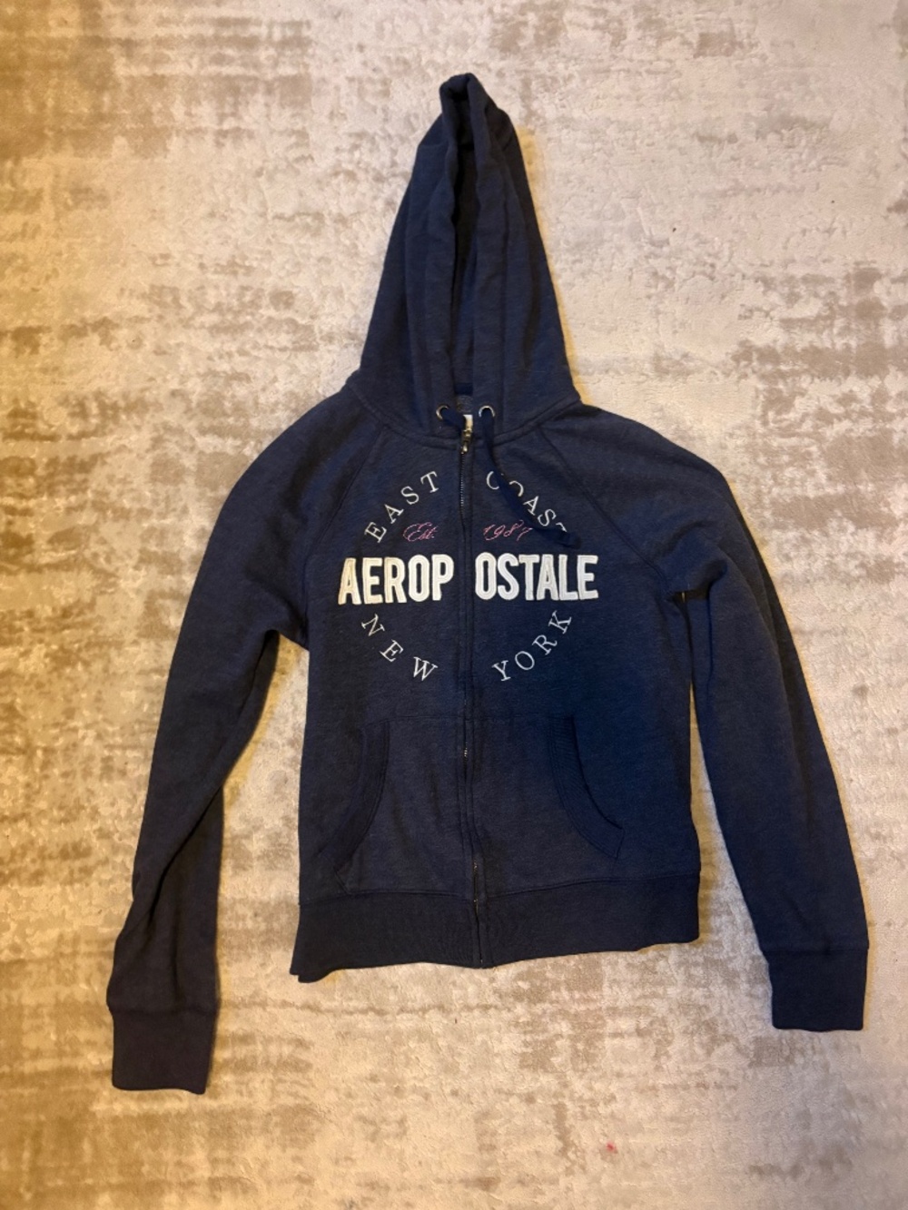 vintage aeropostale zip up hoodie